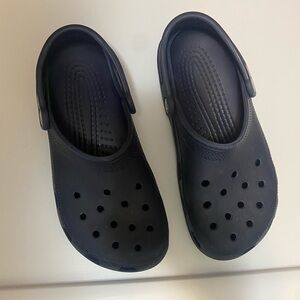 CROCS Blue Textured Sole Footwear
